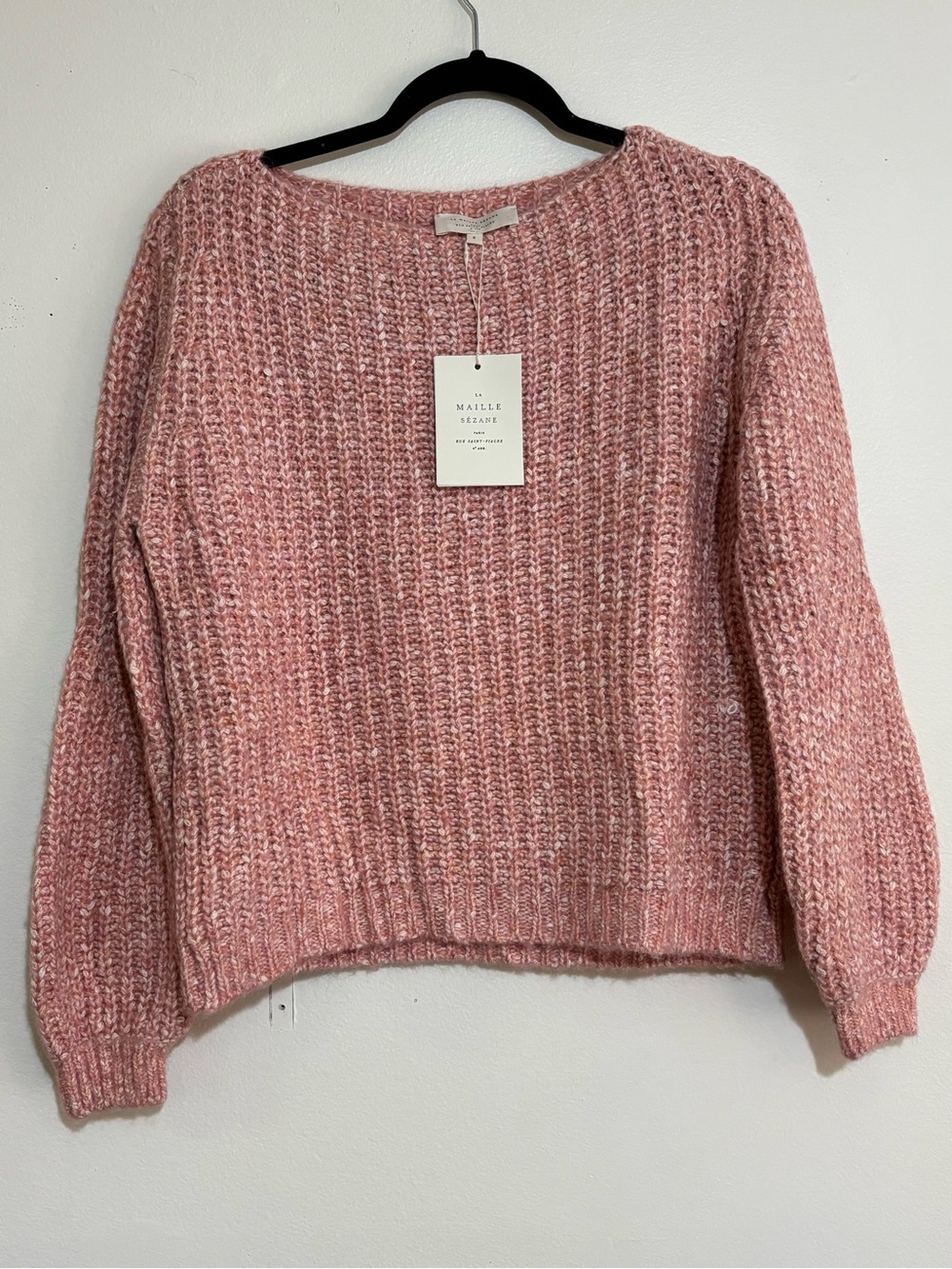 Pull adam blush chine sezane